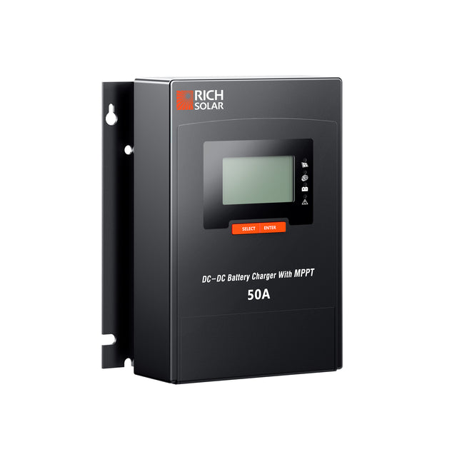 Rich Solar 50 Amp 12/24V MPPT Solar Charge Controller
