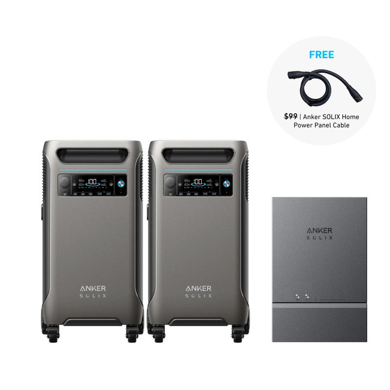 Anker SOLIX F3800 + Smart Home Power Kit (B1790115)