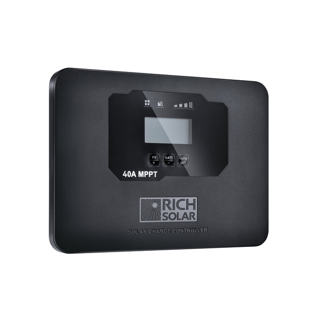 Rich Solar 40 Amp 12/24V MPPT Solar Charge Controller