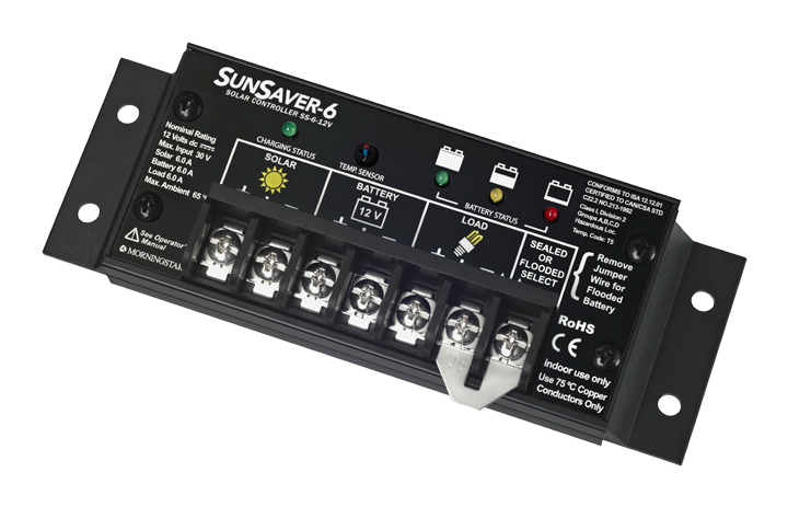 Morningstar SunSaver SS-6-12V PWM Charge Controller