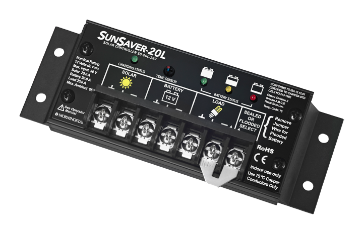 Morningstar SunSaver SS-20L-12V PWM Charge Controller