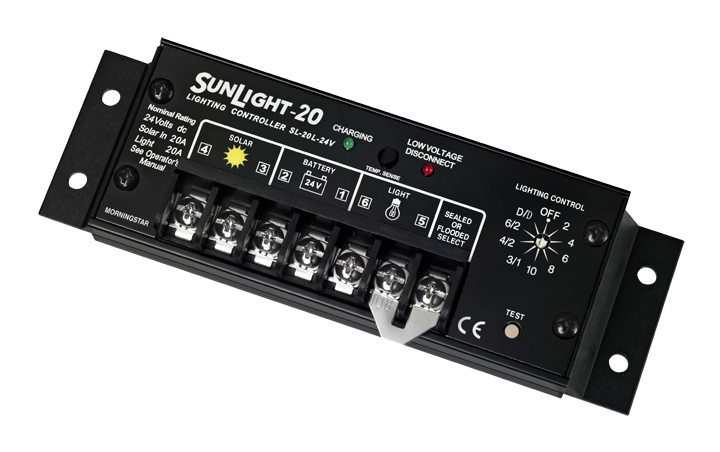 Morningstar SunLight SL-20L-24V PWM Charge Controller
