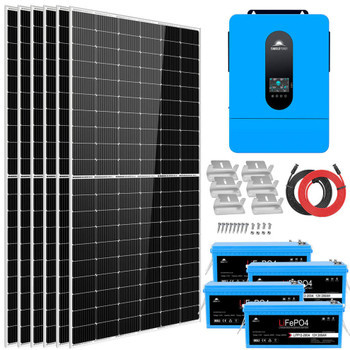 STORE SOL  8kW Off-Grid Solar Kit | 10.24kWh Complete Home System