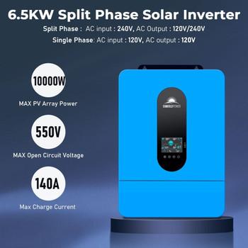 SunGoldPower Off-Grid Solar Kit 13000W 48VDC 120VAC/240V 20.48KWH PowerWall Lithium Battery 12 X 370 Watts Solar Panels SGM-1320M