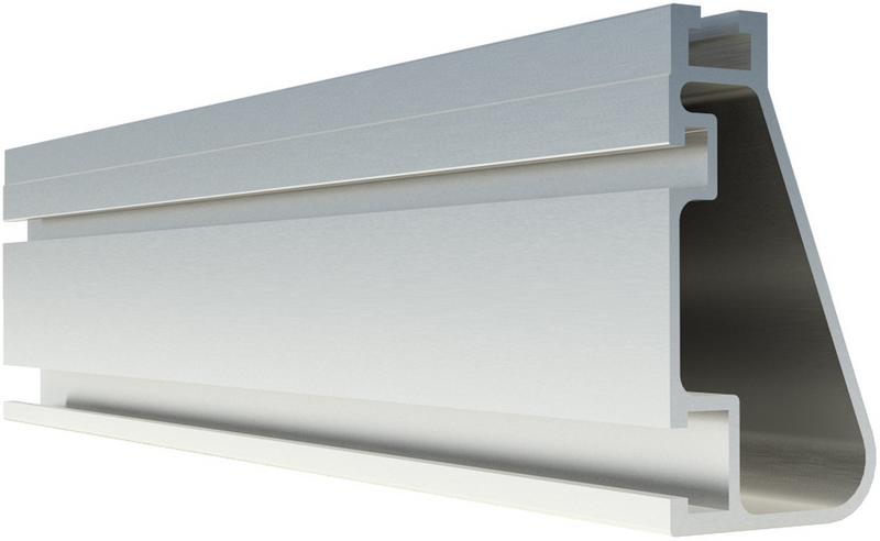 IronRidge XR1000, Rail 170" (14' 2" Feet) Mill (Priced as each)