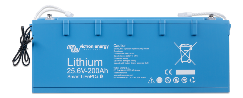 Victron Energy LiFePO4 Battery 25.6V/200Ah Smart-a