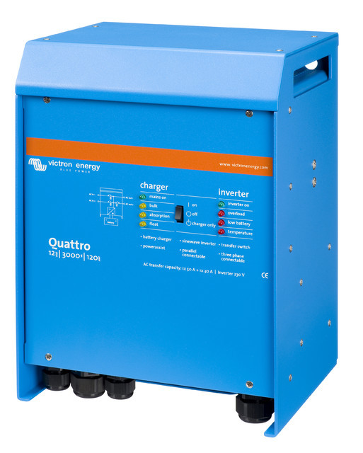 Victron Energy Quattro 12/3000/120-50/50 230V VE.Bus