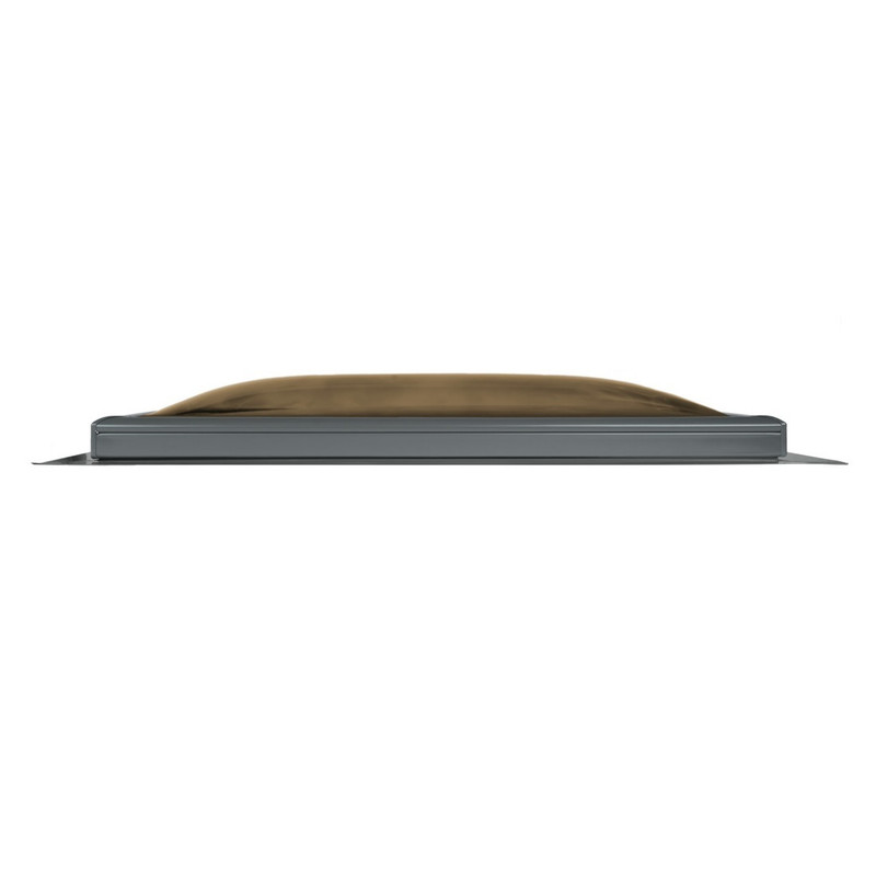 SFD polycarbonate double dome bronze over clear skylight