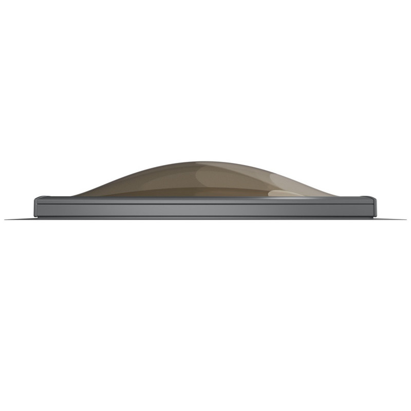 SFD polycarbonate double dome bronze over clear skylight
