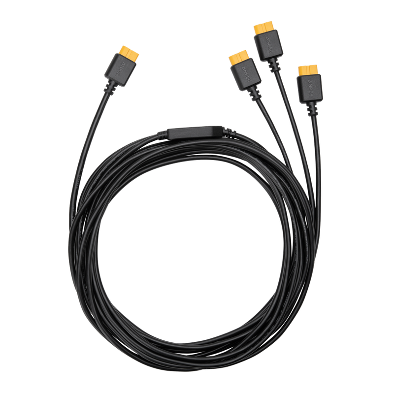 Anker SOLIX XT-60 3-Port Solar Charging Cable