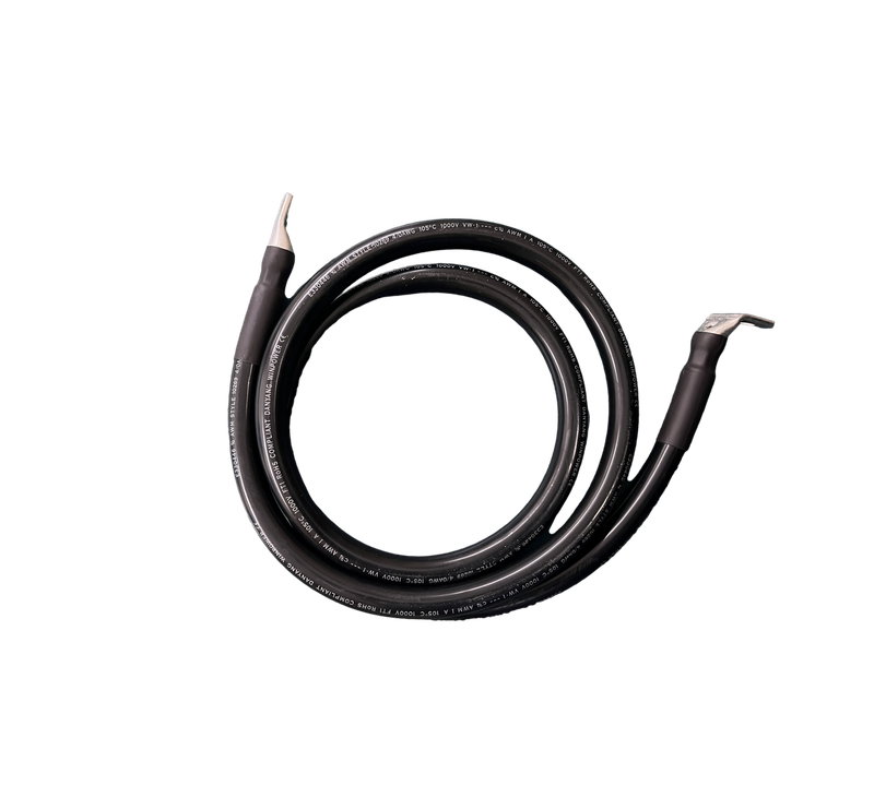 Pytes Battery to Busbar/Inverter power cables 2 m, 4/0 AWG, Positive and Negative, for Pi LV