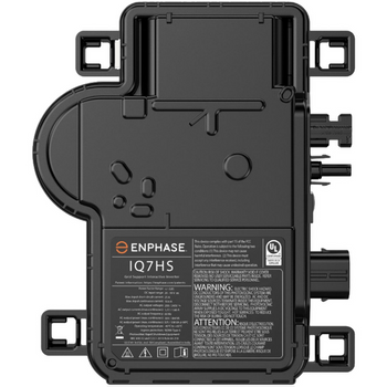 Enphase EN-IQ7HS-66-M-US Microinverter with MC4 Bulkhead, 384 VA Peak Power (EN-IQ7HS-66-M-US)