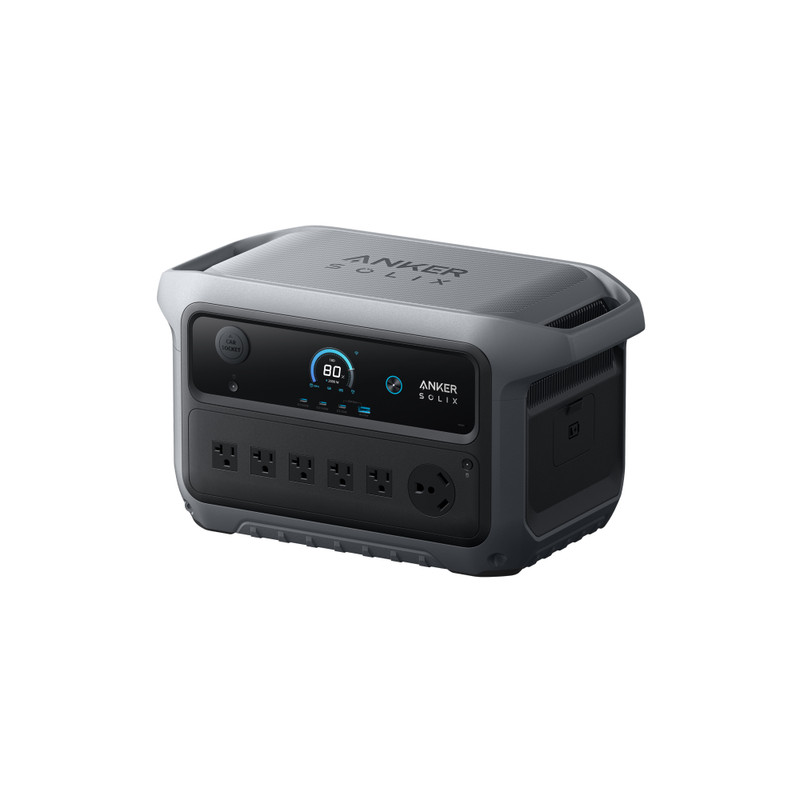 Anker A17831A1 SOLIX C2000 Gen 2 Portable Power Station - 2,400W (Peak 4,000W) , 2,048Wh Solar Generator, LiFePO4 Battery for Home Backup, Power Outages, and Camping (A17831A1)