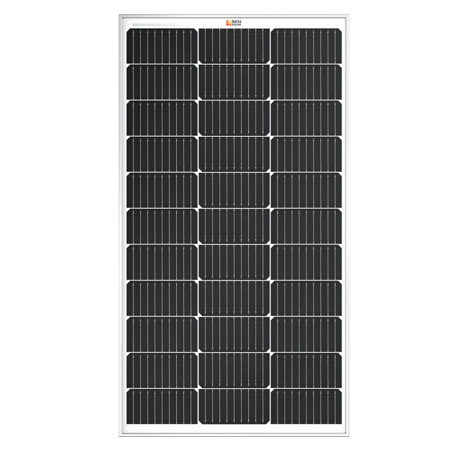 Rich Solar RS-M100 MEGA 100 | 100 Watt Solar Panel | Premier 12V Off-Grid Solar Panel for Vans, Campers, Boats | 25-Year Output Warranty | UL Certified (RS-M100-Main)
