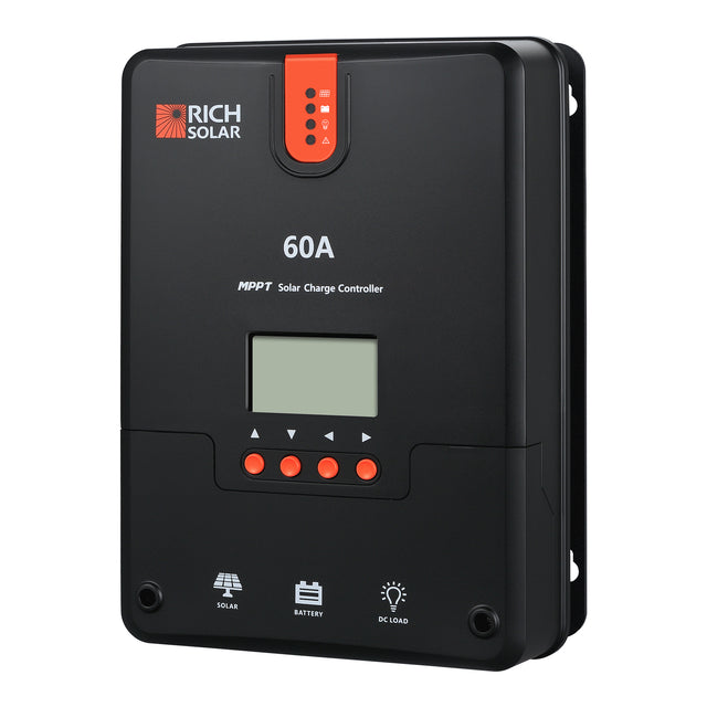 Rich Solar RS-MPPT60 60 Amp MPPT Solar Charge Controller (RS-MPPT60)
