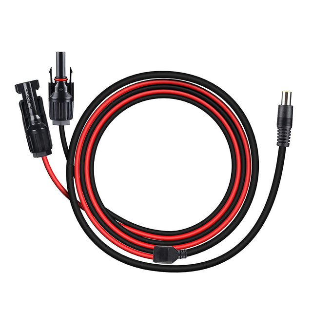 Rich Solar RS-M2J Solar Generator Adapter | Solar Panel Connection to 8MM Adapter Cable for Generators | Fits Popular Brands (RS-M2J)