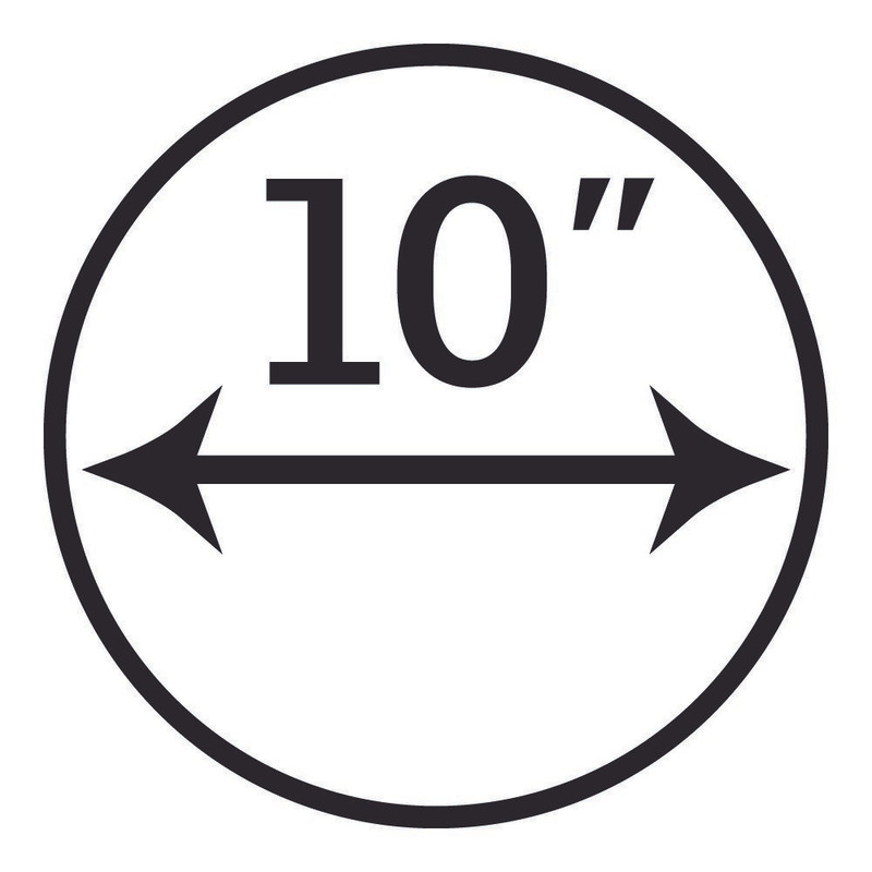 10 inch tube diameter