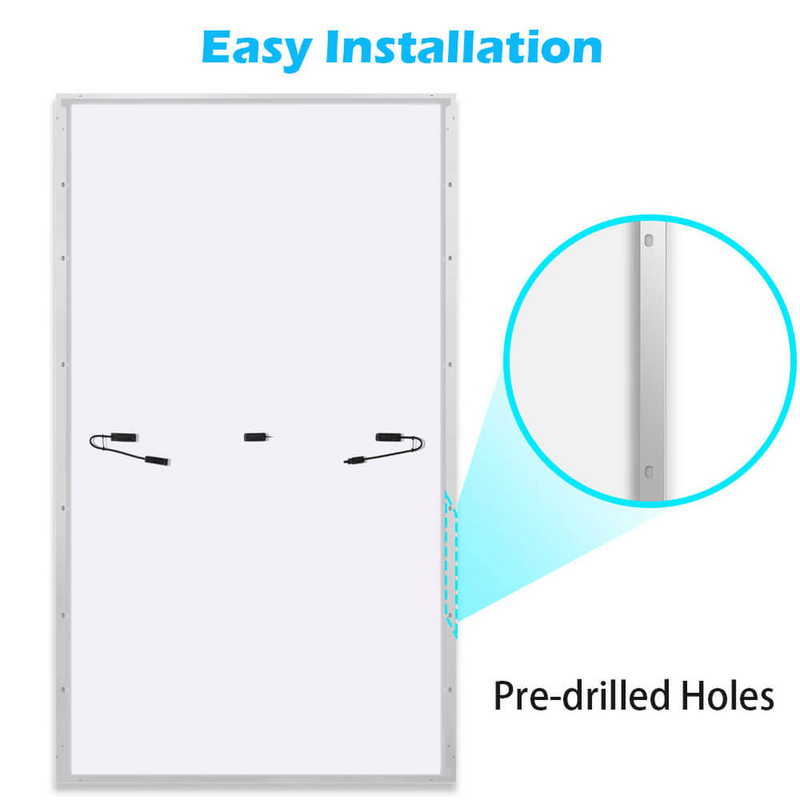 SunGoldPower SG450WM 450 Watt Monocrystalline PERC Solar Panel UL 61730 CEC Listed (SG450WM)