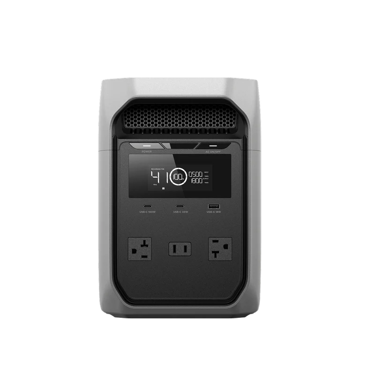 EcoFlow EFDELTA3C-US-L DELTA 3 Classic Portable Power Station (1024Wh) - Light Gray (EFDELTA3C-US-L)