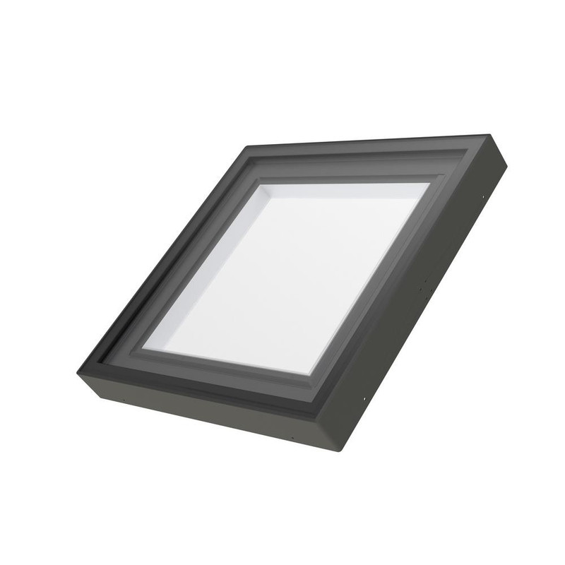 Fakro FXC 22-1/2 in. x 22-1/2 in. Fixed Curb-Mounted Skylight with Laminated LowE366 Glass