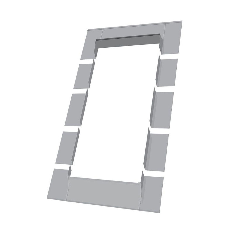 ELW 24 in. x 46 in. Aluminum Step Flashing Kit