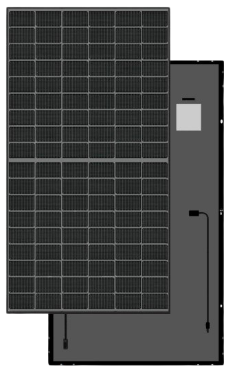 Outlet - JA Solar Mono Zonnepaneel Met Zilver Frame Half-cut 120 Cel 380 Wp Monokristallijn