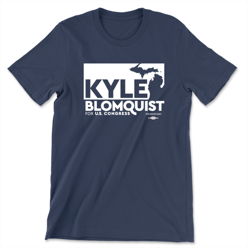 Kyle Blomquist (Unisex Navy Tee)