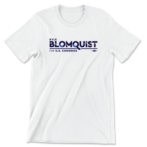 Kyle Blomquist (Unisex White Tee)