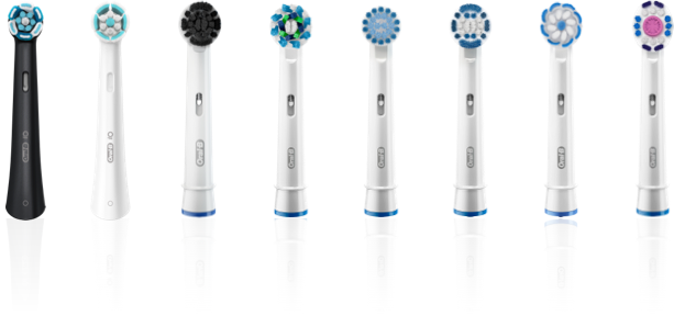 Replacement Brush Heads Compatible With Oral B- Double Clean Design, Pack  of 4 Generic Electric Toothbrush Replacement Heads- Fits Oralb Pro 7000,  1000, 8000, 9000, 1500, 5000, Kids, Vitality & More! : : Health &  Personal Care