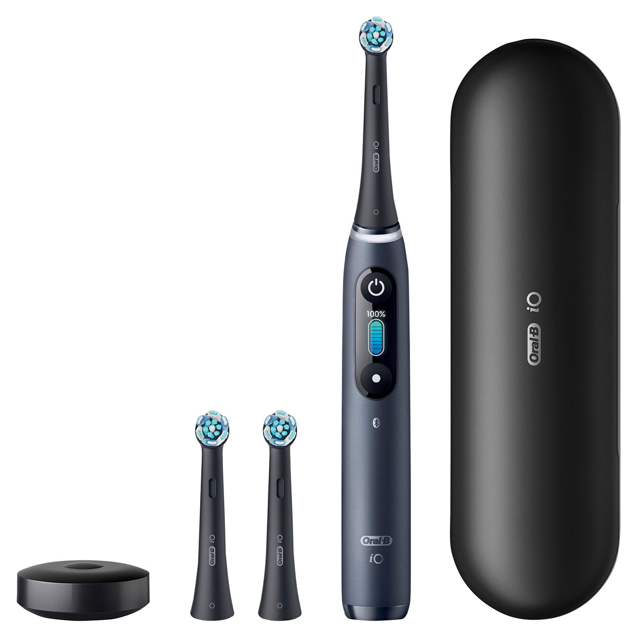 Oral-B iO Series 4 Duo Matt Black/Quite White : : Belleza