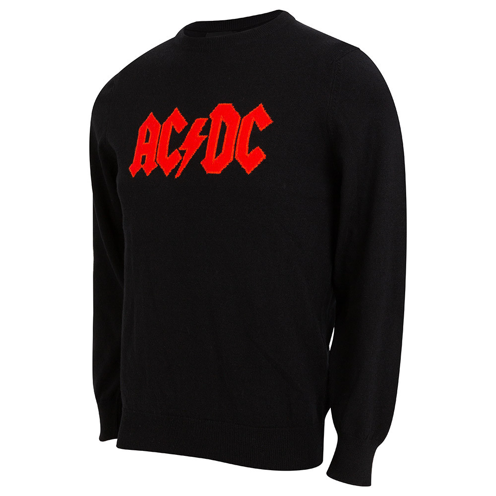 AC/DC x Heart of Bone Dirty Deeds Done Dirt Cheap Cashmere Sweater - ACDC