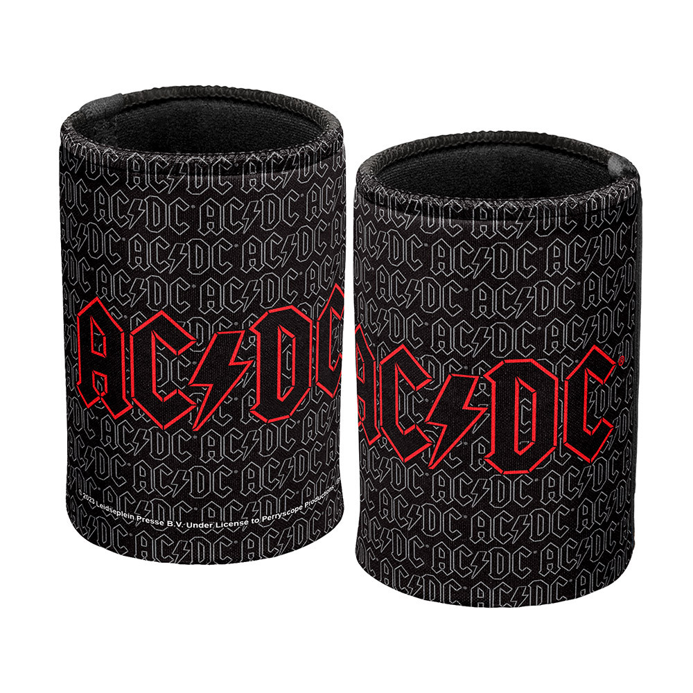 AC/DC Repeat Logo Can Cooler - ACDC