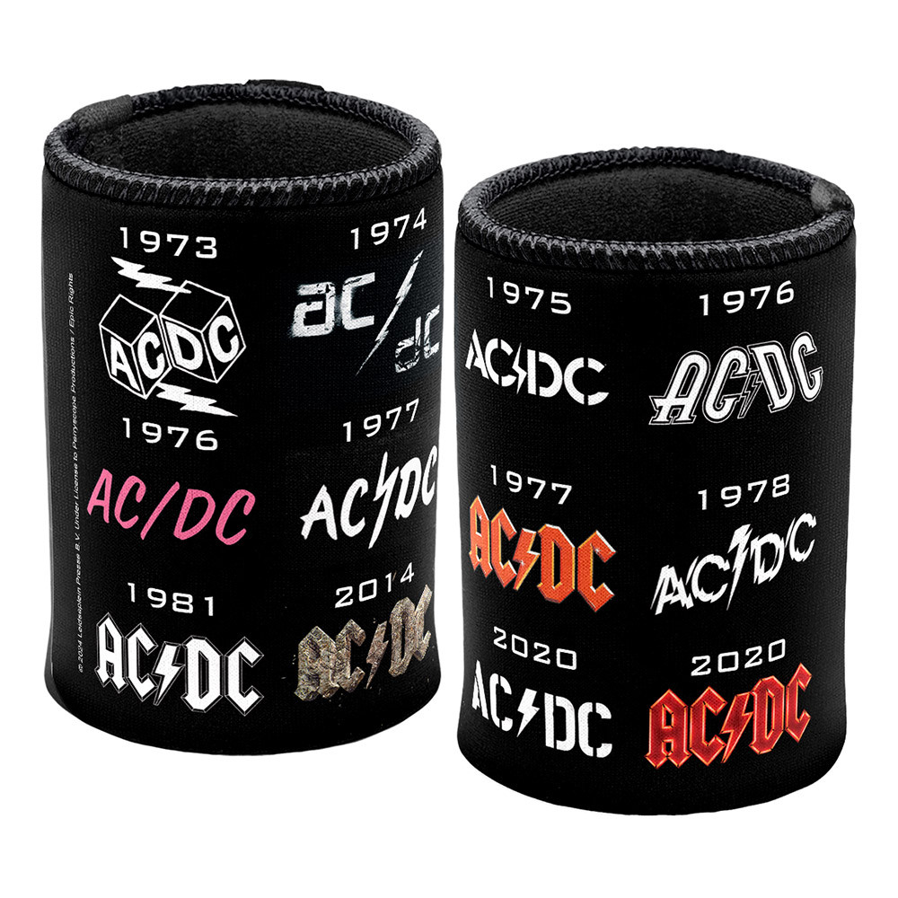 AC/DC 50 Years Logo Can Cooler - ACDC