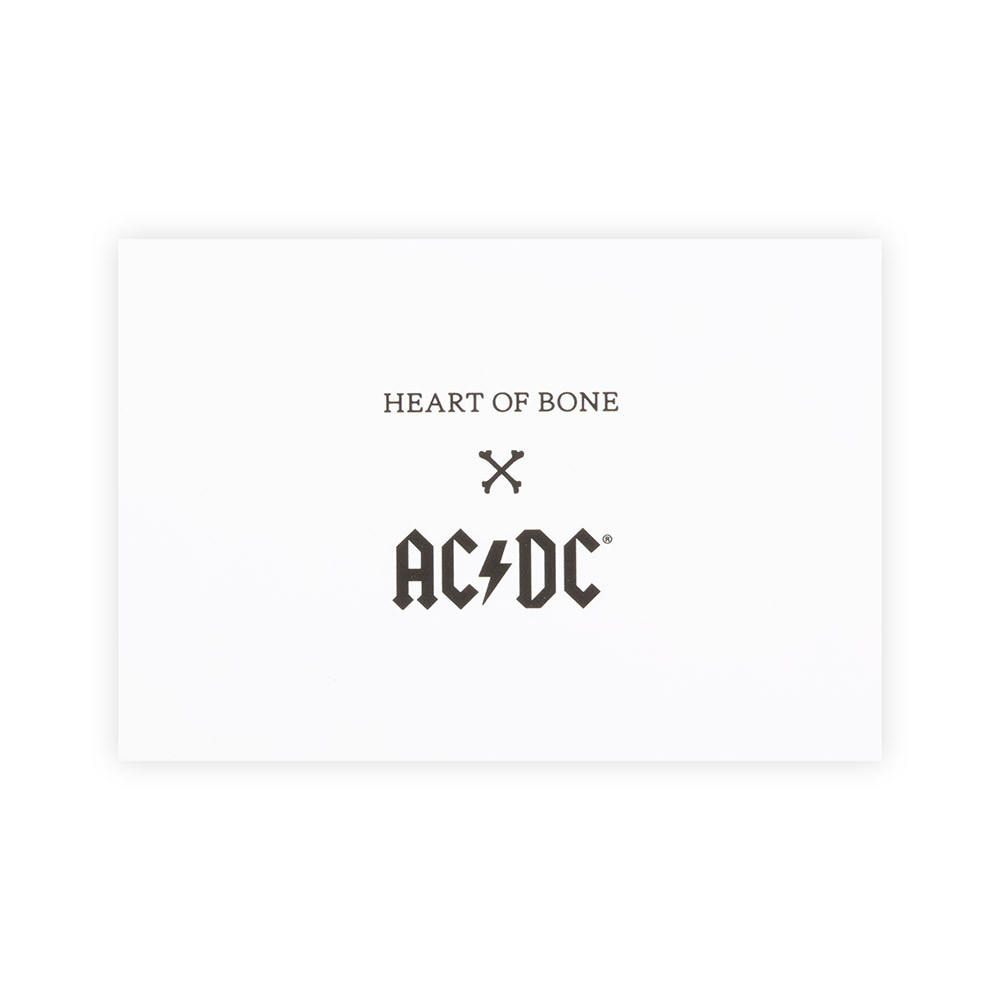 AC/DC x Heart of Bone Dirty Deeds Done Dirt Cheap Cashmere Sweater - ACDC