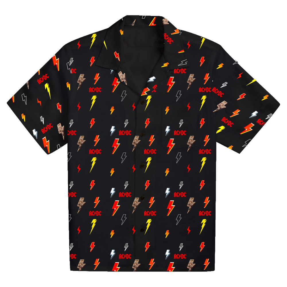 AC/DC All Over Lightning Party Shirt - ACDC