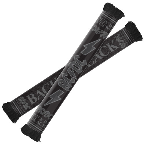 AC/DC Back in Black Design Scarf