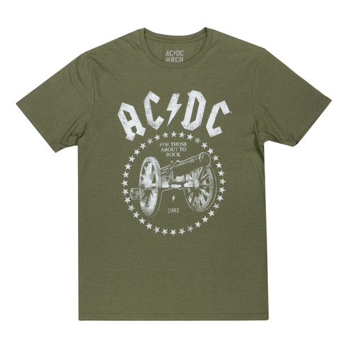 For Those About To Rock Green Tee