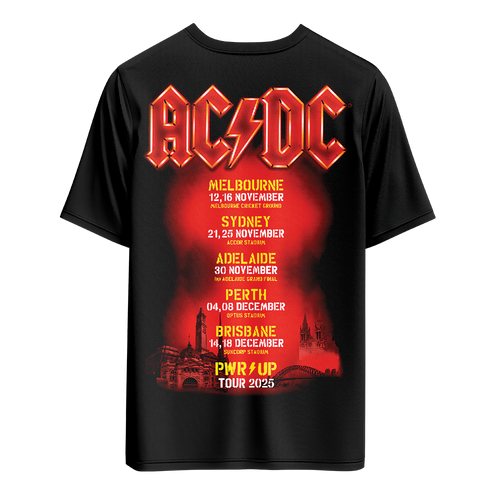 Australia PWR UP Tour T-Shirt - ACDC