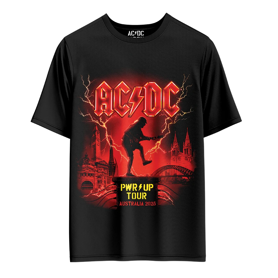 Australia PWR UP Tour T-Shirt - ACDC