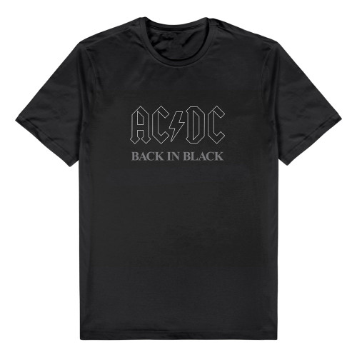 AC/DC Back in Black Men's Tee - ACDC