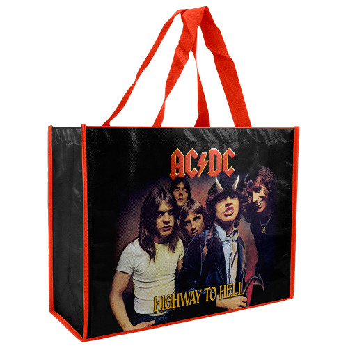 AC/DC Laminated Shopper bag - ACDC