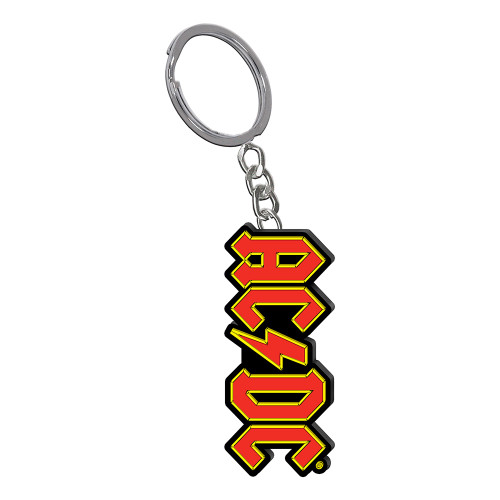 AC/DC Logo PVC Keyring - ACDC