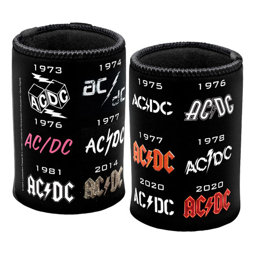 AC/DC 50 Years Logo Can Cooler - ACDC