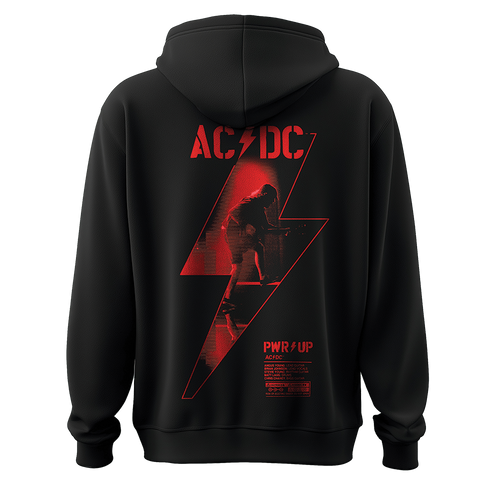 ウェア acdc Angus Lightning Bolt PWR UP Tour Zip Hoodie - ACDC