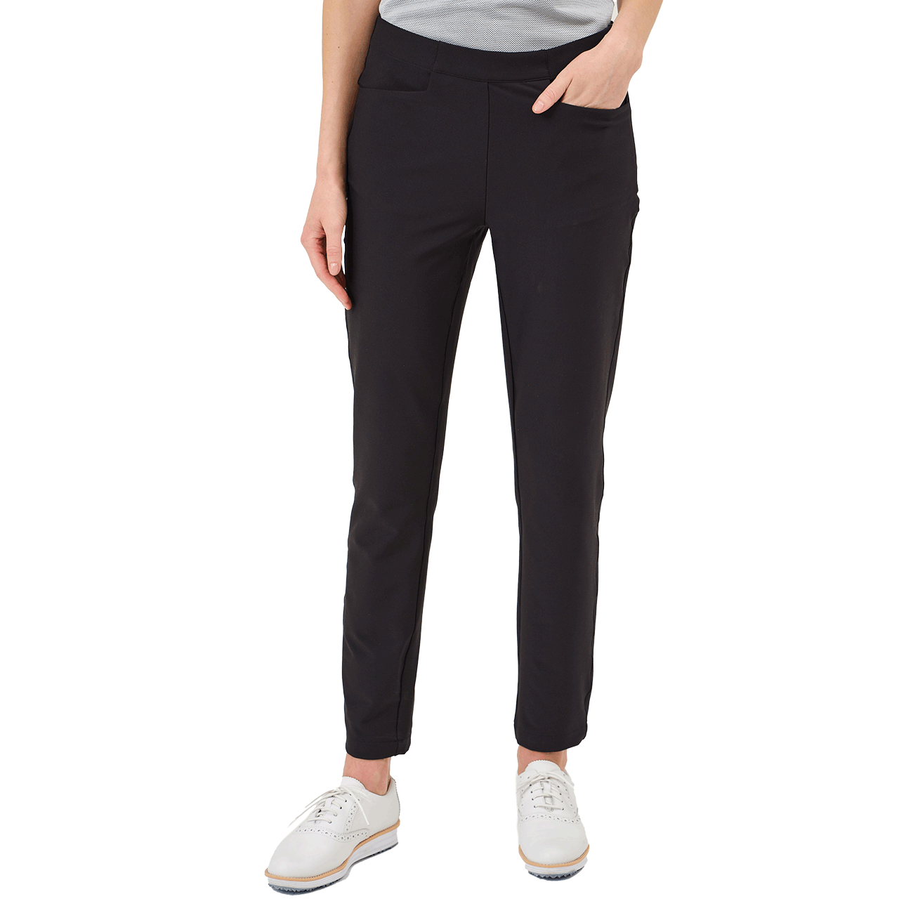 Buy PEPE Women Cotton Stretch Mid Rise Regular Fit Trouser | Shoppers Stop