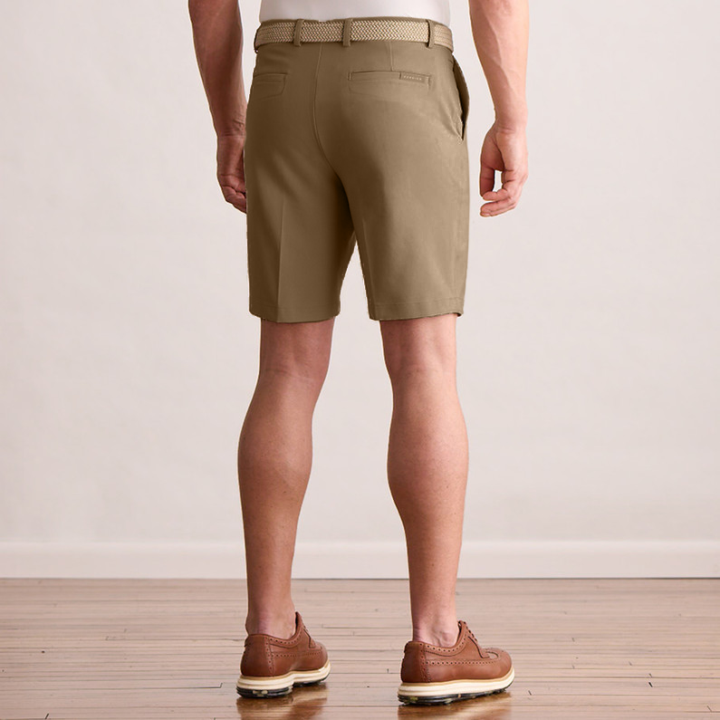 9909 Dark Green Pocket Detailed Short