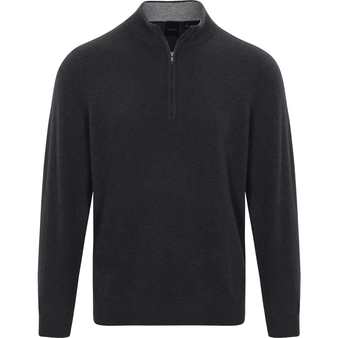 Campbell Cashmere Quarter Zip Sweater - Dunning