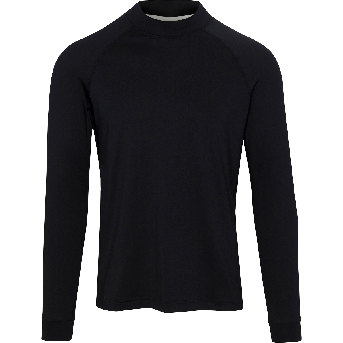 Player Long Sleeve Mock: Black - Dunning