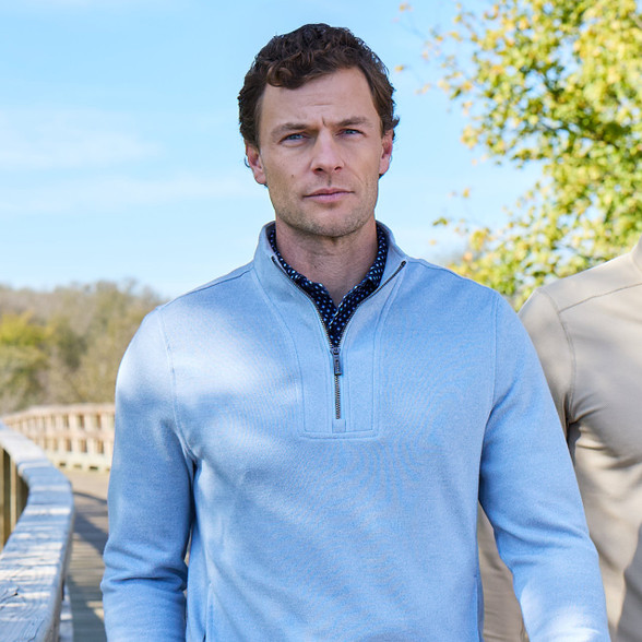 DARK CASHMERE HEATHER || MODEL