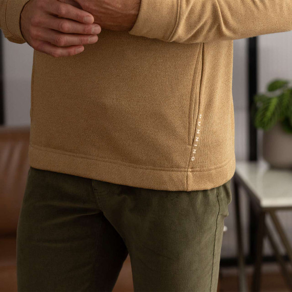 TAN LATTE HEATHER || DETAIL